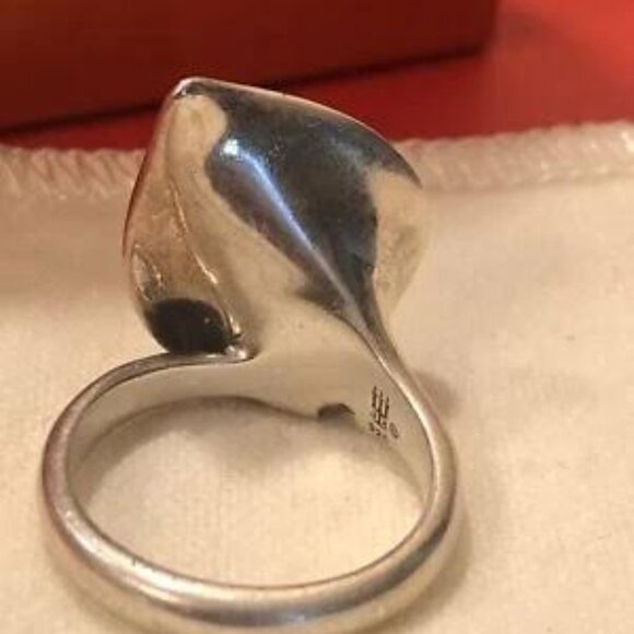 James Avery Calla Lily Rare Retired Ring !!!!!! NWOT!!!!! - Picture 2 of 2